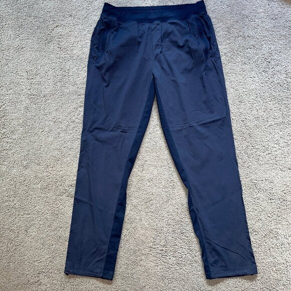 lululemon athletica Other - Lululemon Great Wall Pant Sz XL (35") in Deep Blue - Excellent Condition